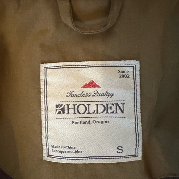 Holden Portland Oregon Green Insulated Field Cargo Jacket Women’s Small - Flaws - Picture 15 of 16